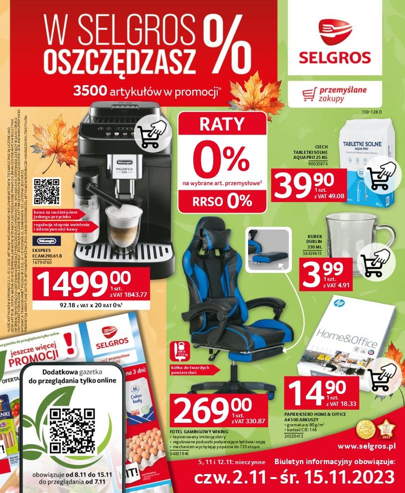 Gazetka promocyjna Selgros str. 1