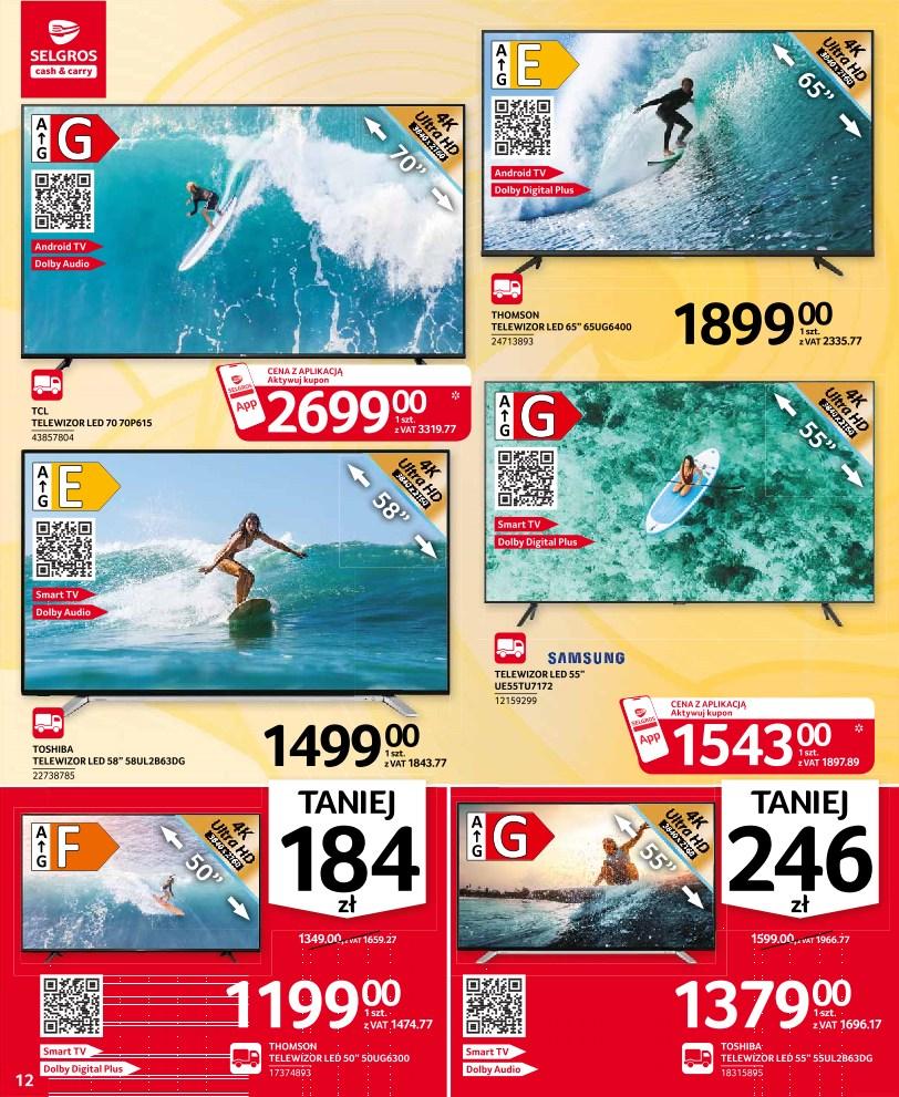 Gazetka promocyjna Selgros str. 12