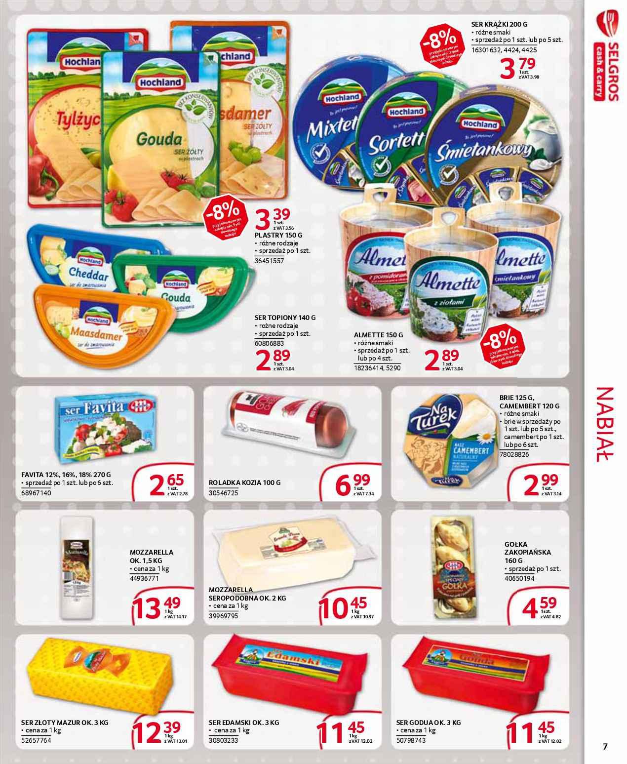 Gazetka promocyjna Selgros str. 7
