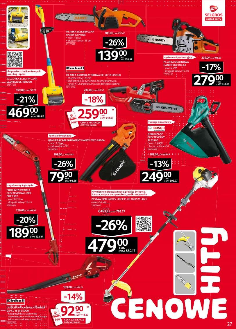 Gazetka promocyjna Selgros str. 27