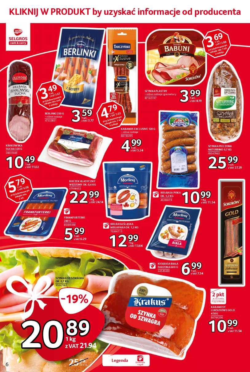 Gazetka promocyjna Selgros str. 6