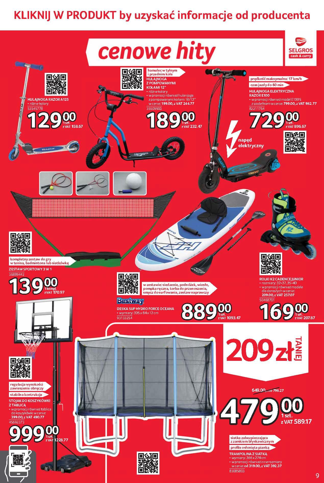 Gazetka promocyjna Selgros str. 9