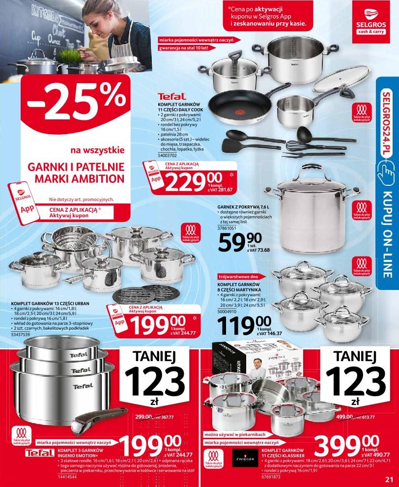 Gazetka promocyjna Selgros str. 21