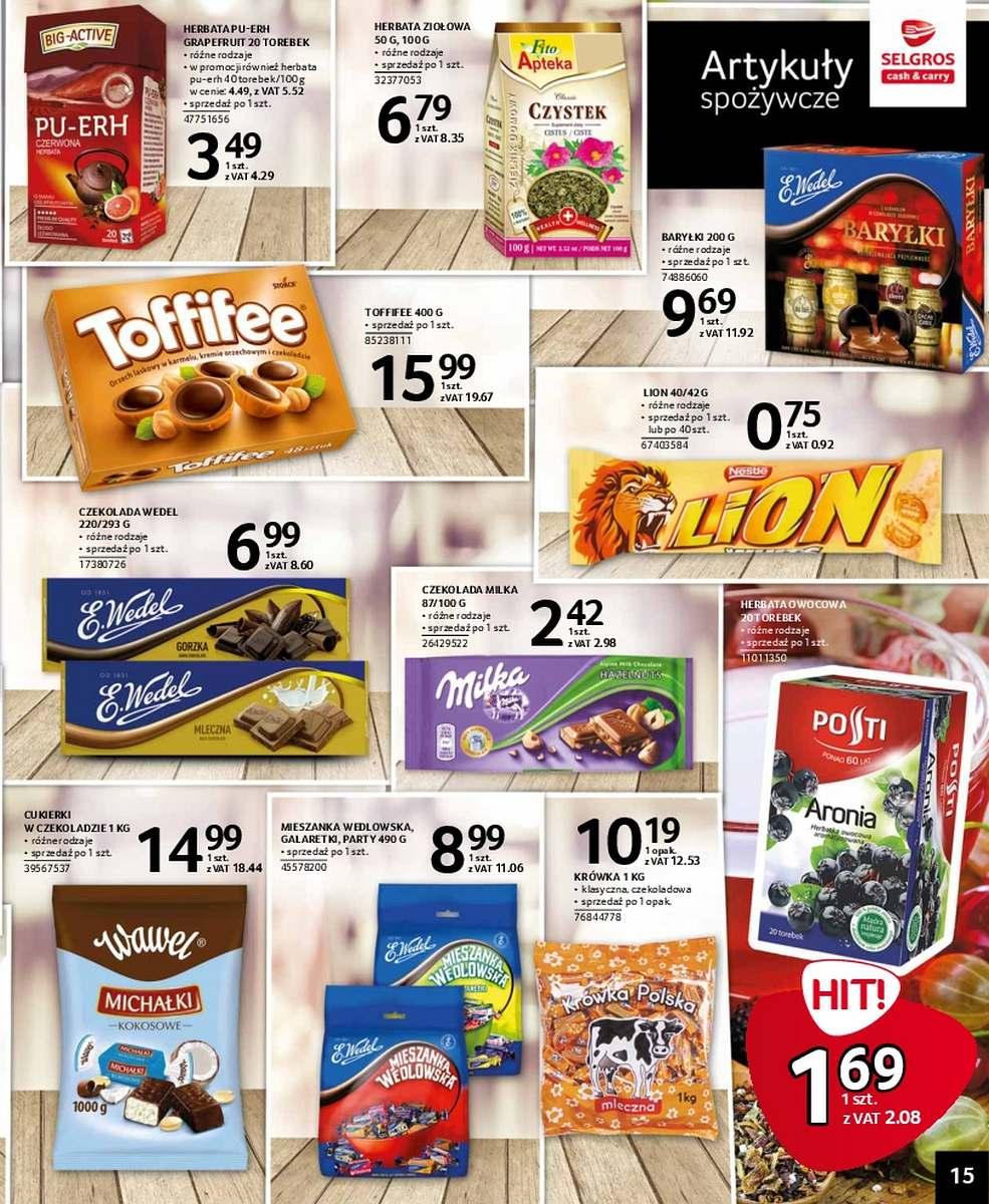 Gazetka promocyjna Selgros str. 15