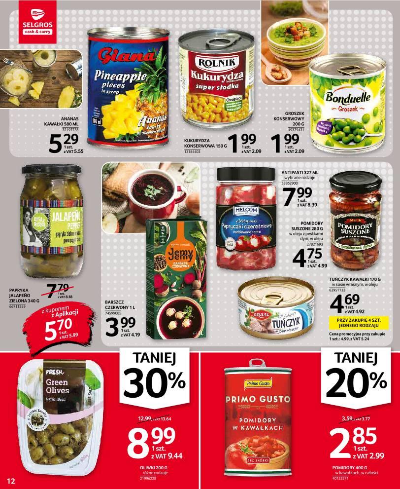 Gazetka promocyjna Selgros str. 12