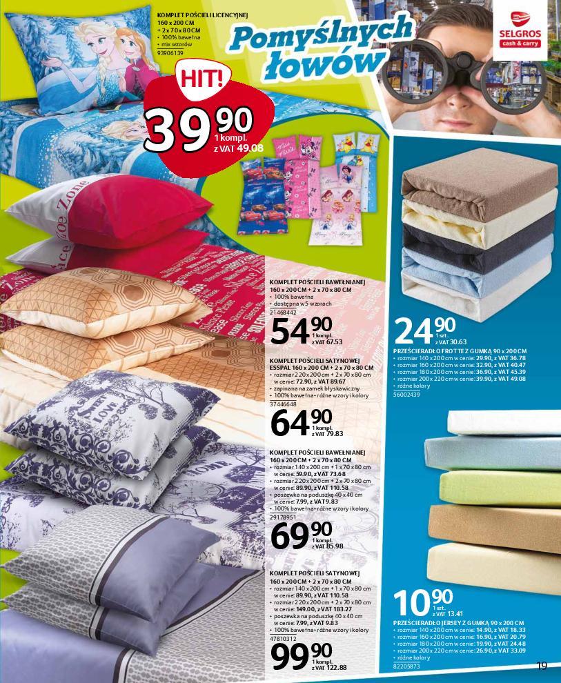 Gazetka promocyjna Selgros str. 19