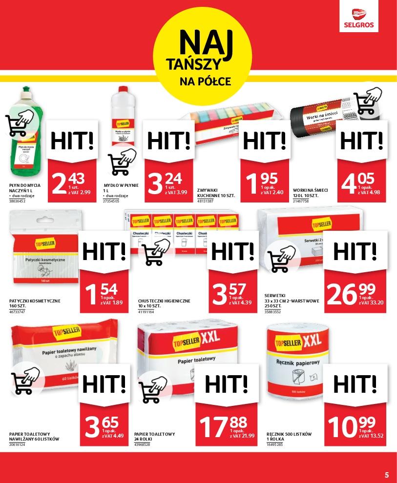 Gazetka promocyjna Selgros str. 5