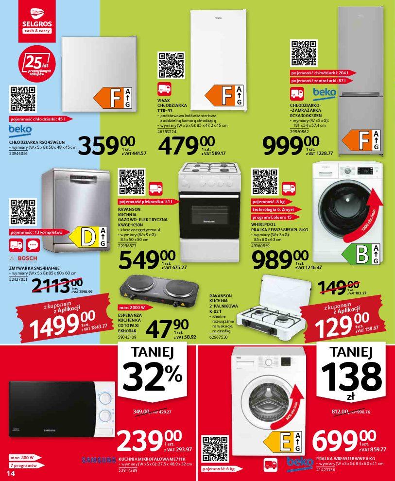 Gazetka promocyjna Selgros str. 14