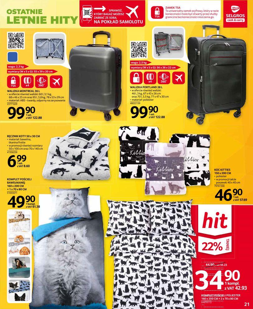 Gazetka promocyjna Selgros str. 21