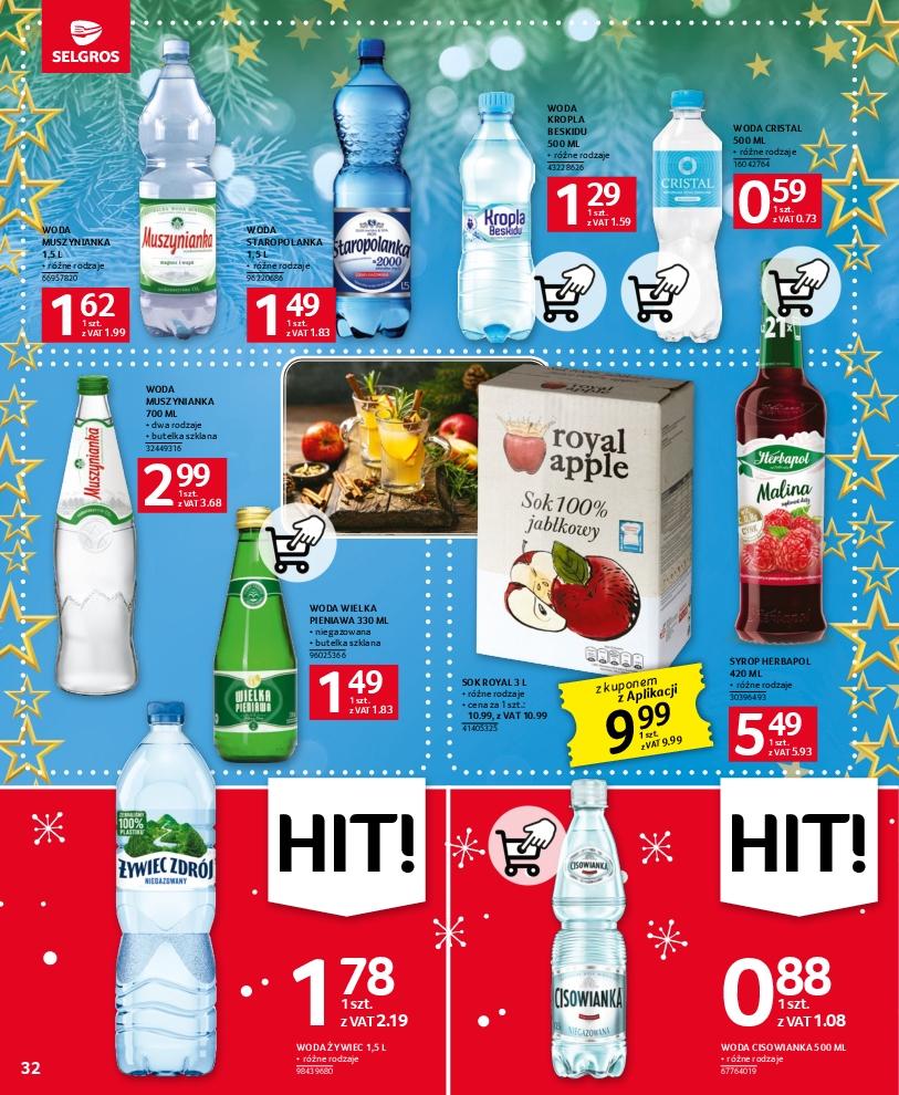 Gazetka promocyjna Selgros str. 32