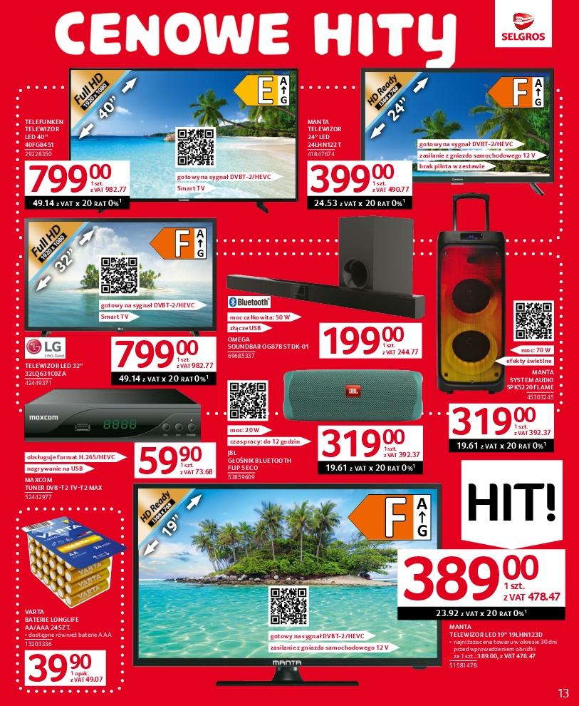 Gazetka promocyjna Selgros str. 13