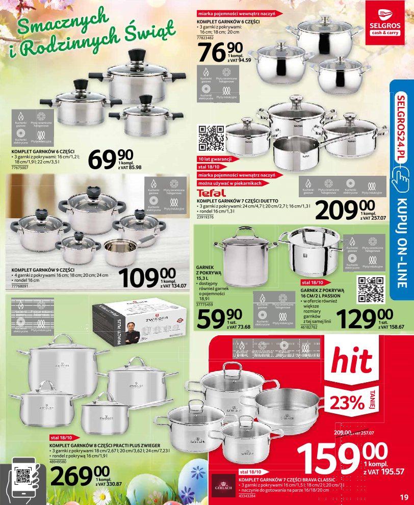 Gazetka promocyjna Selgros str. 19