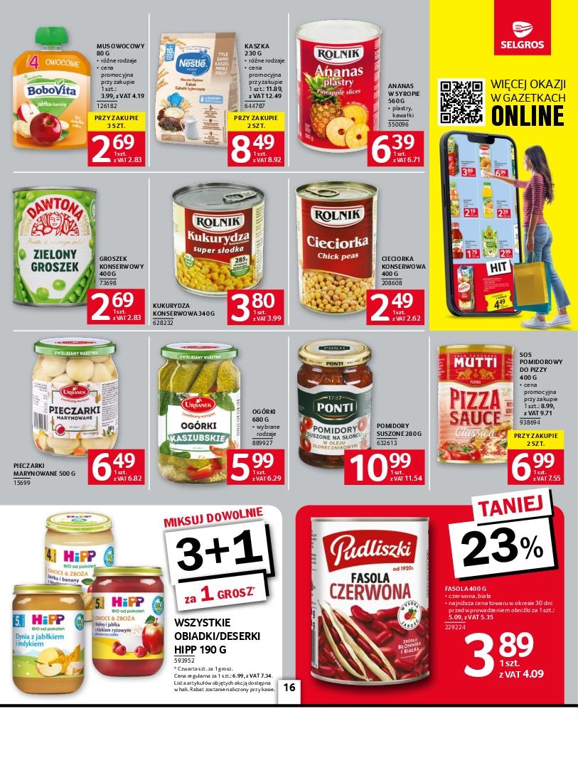 Gazetka promocyjna Selgros str. 16