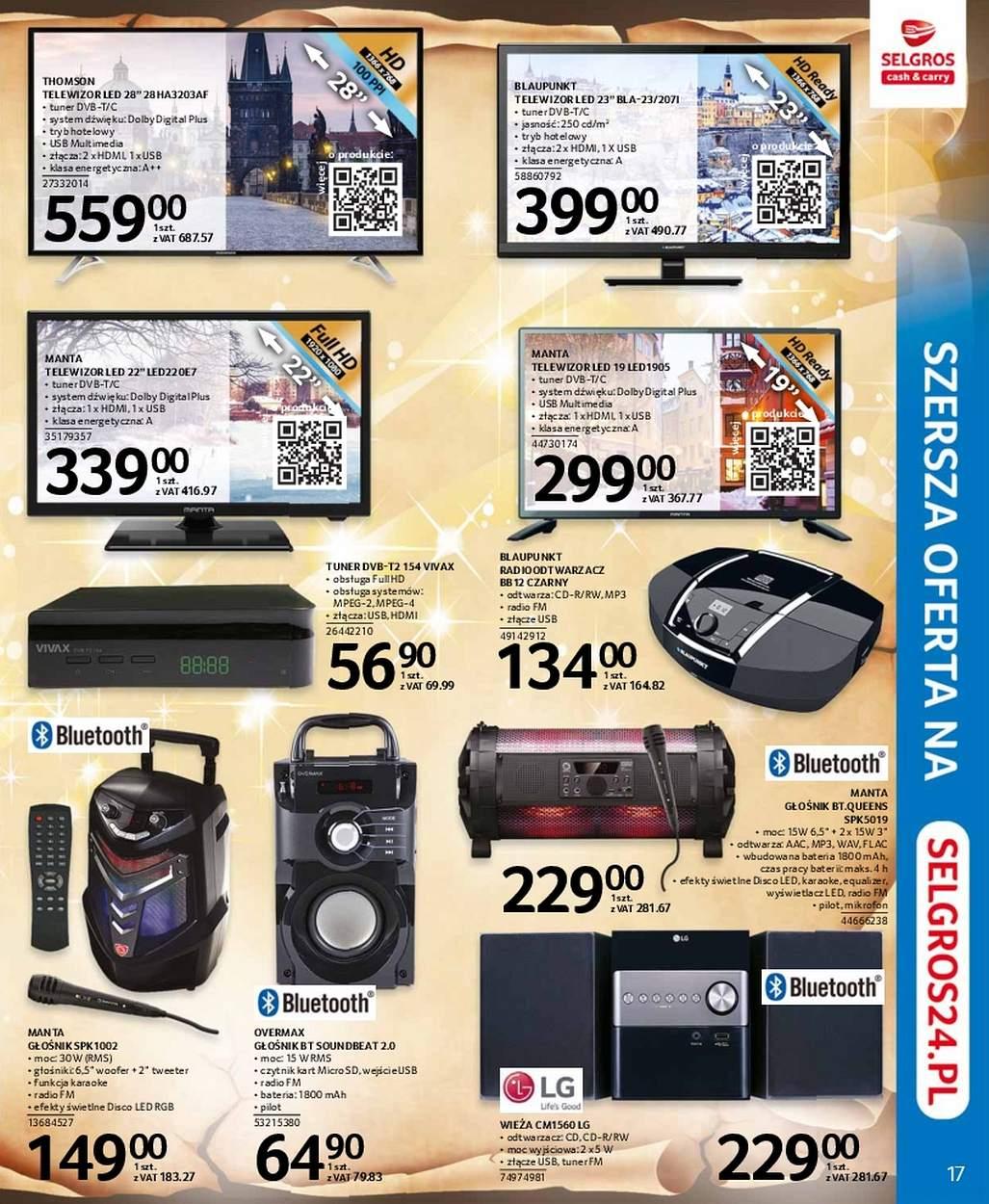 Gazetka promocyjna Selgros str. 17