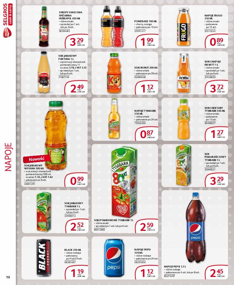 Gazetka promocyjna Selgros str. 10