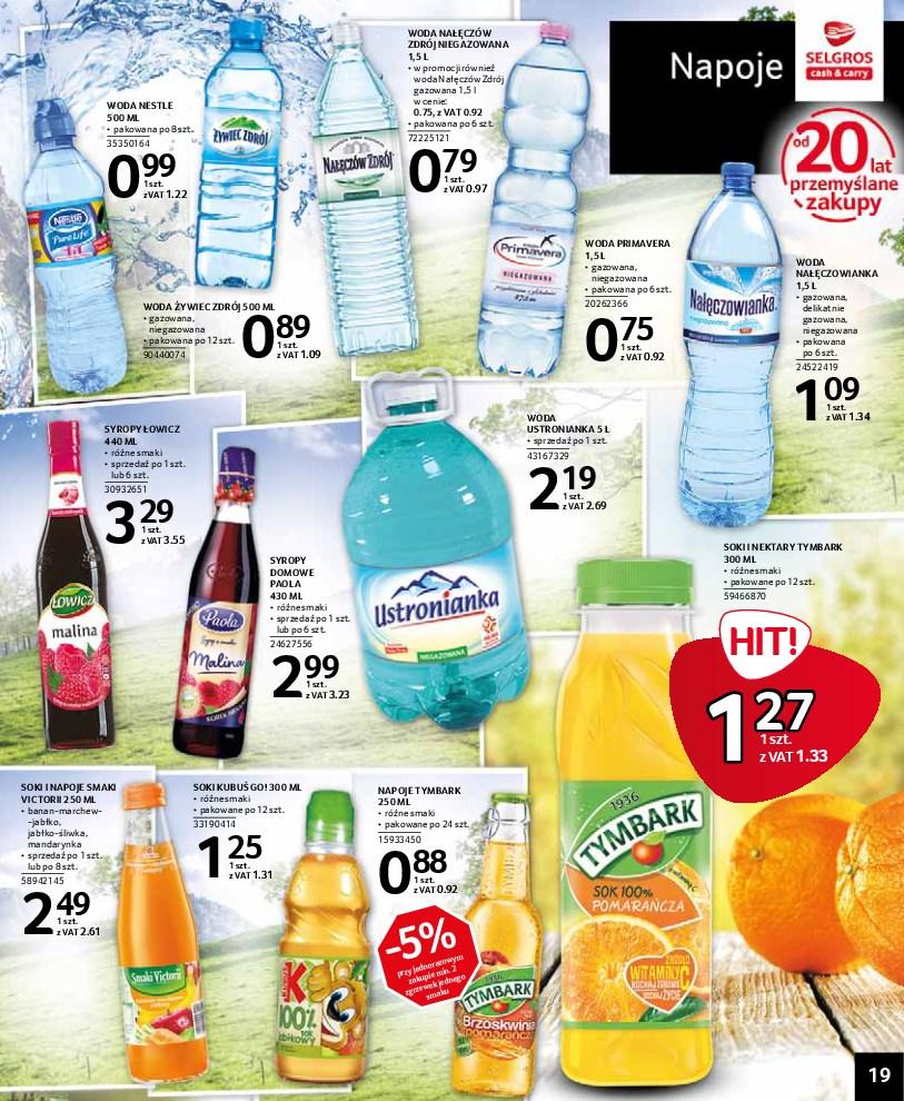 Gazetka promocyjna Selgros str. 19