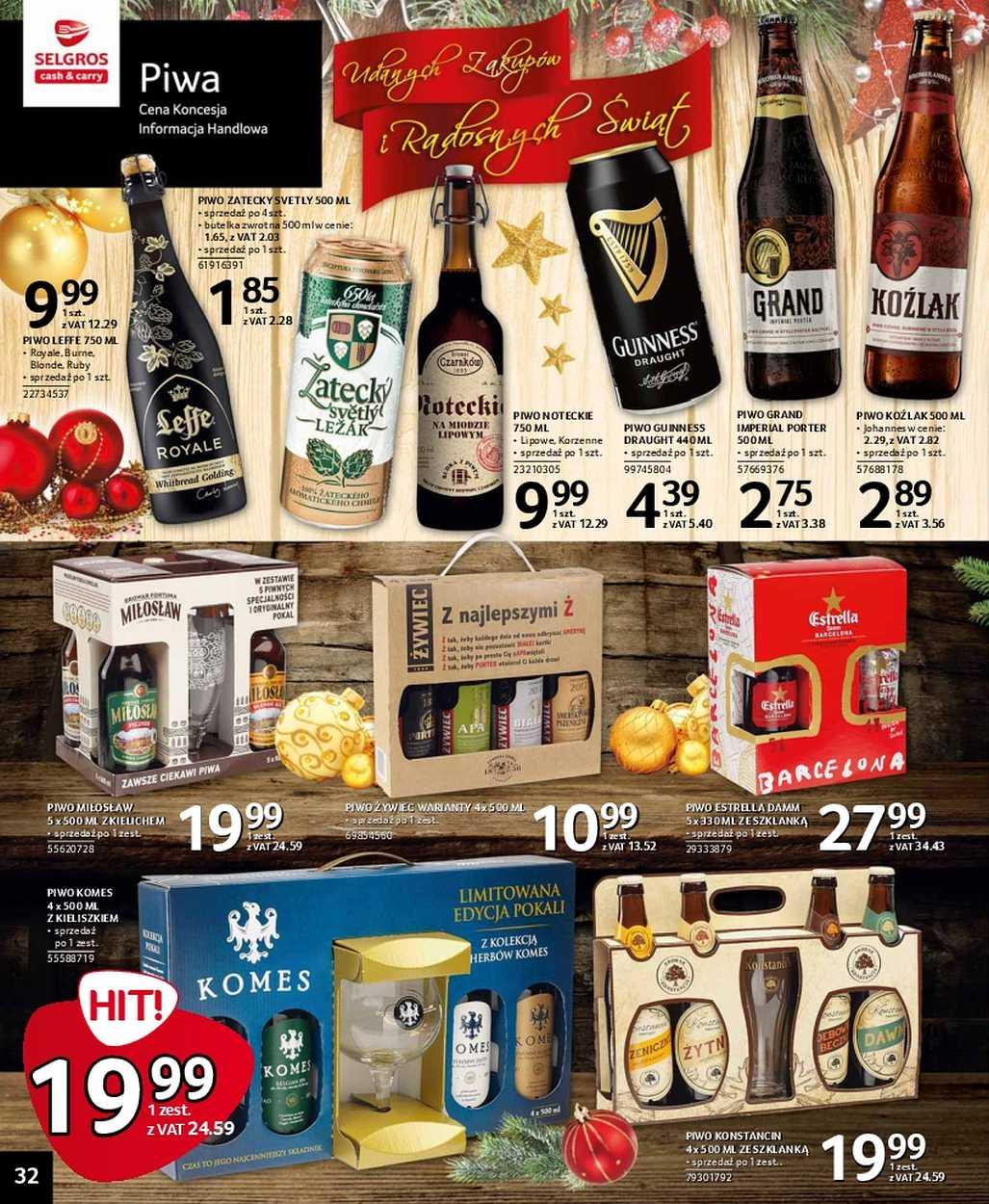 Gazetka promocyjna Selgros str. 32