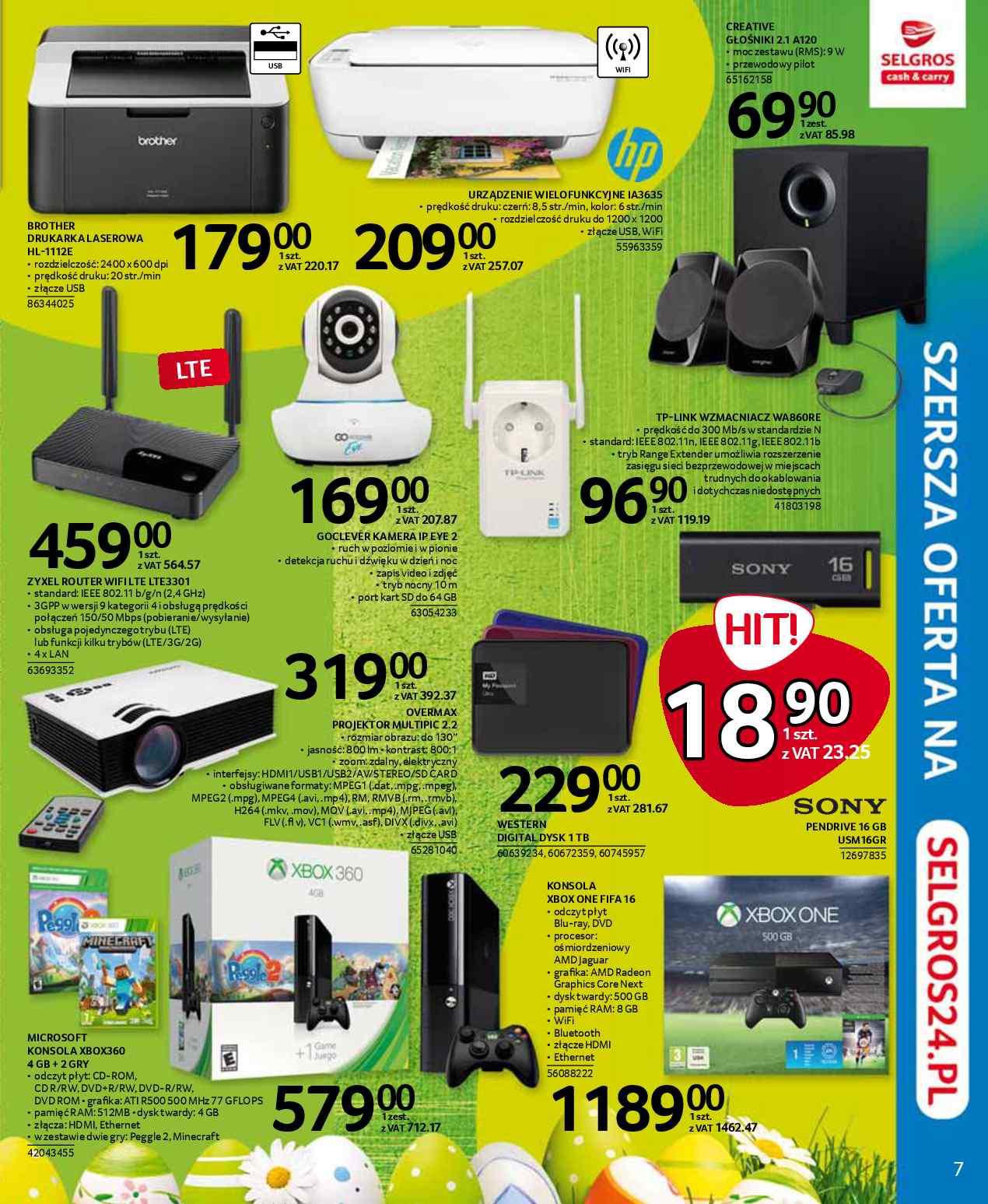 Gazetka promocyjna Selgros str. 7