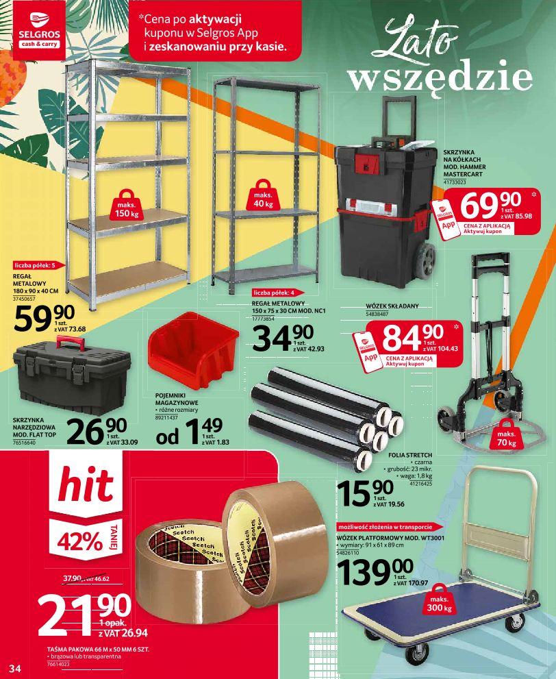 Gazetka promocyjna Selgros str. 34