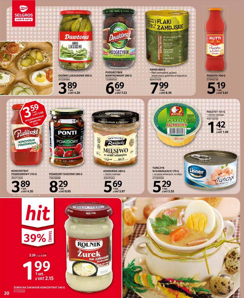 Gazetka promocyjna Selgros str. 20