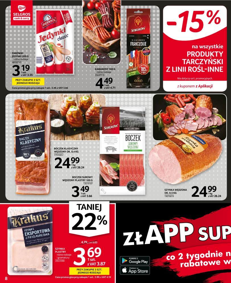 Gazetka promocyjna Selgros str. 8