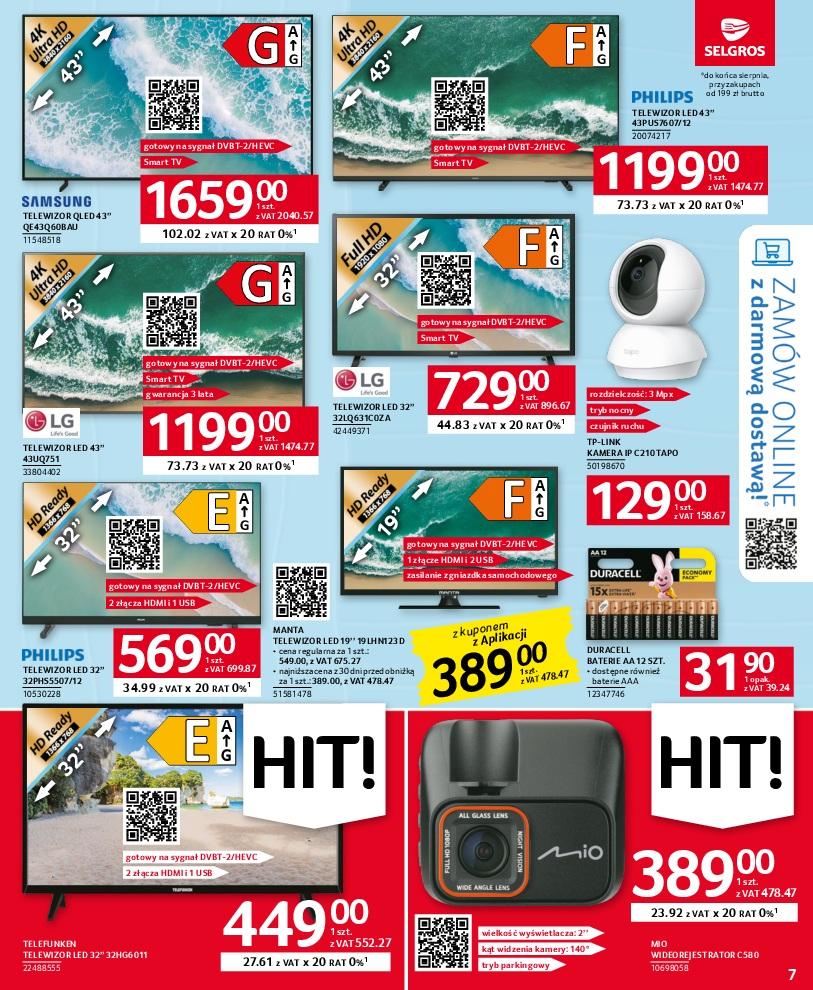 Gazetka promocyjna Selgros str. 7