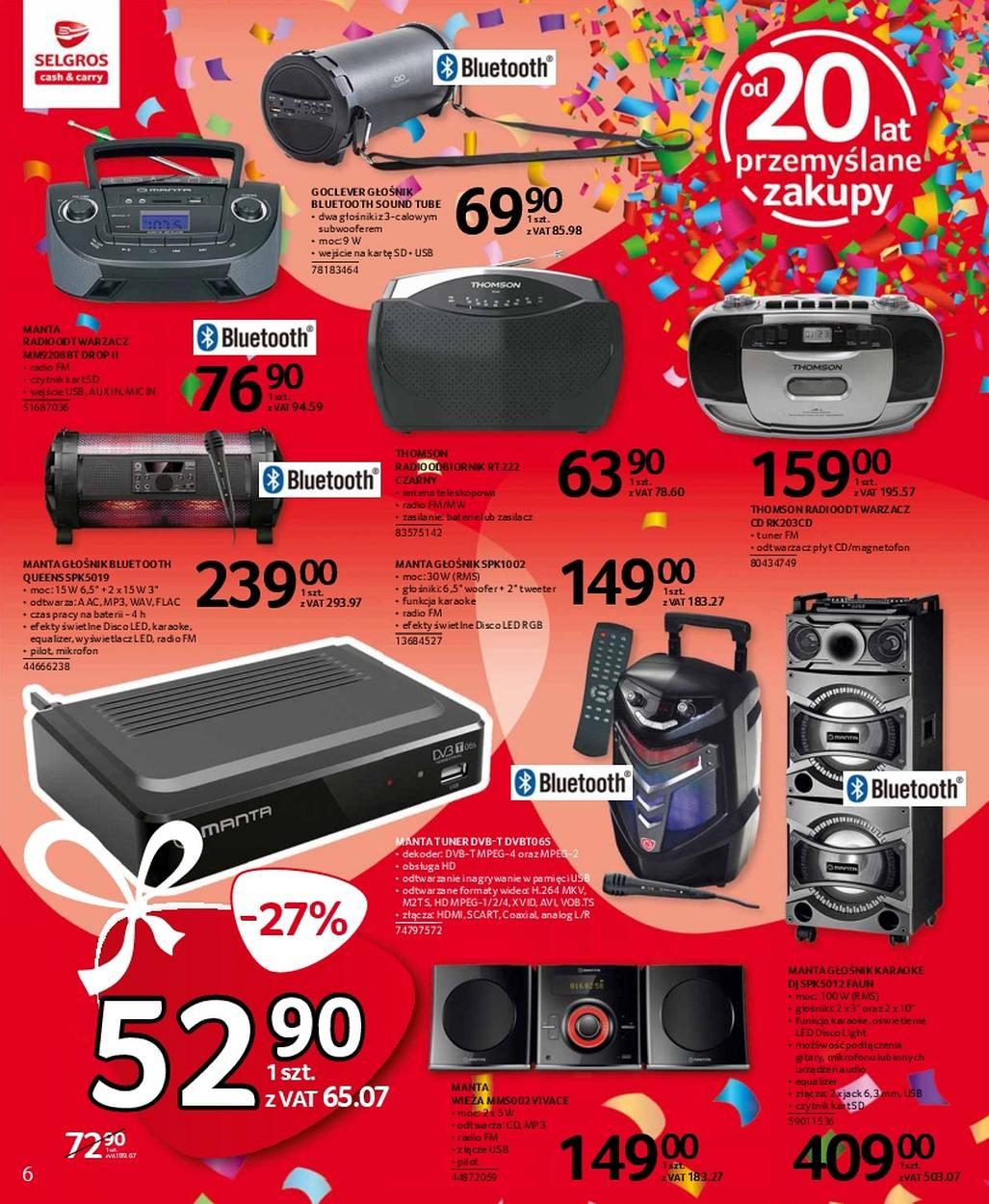 Gazetka promocyjna Selgros str. 6