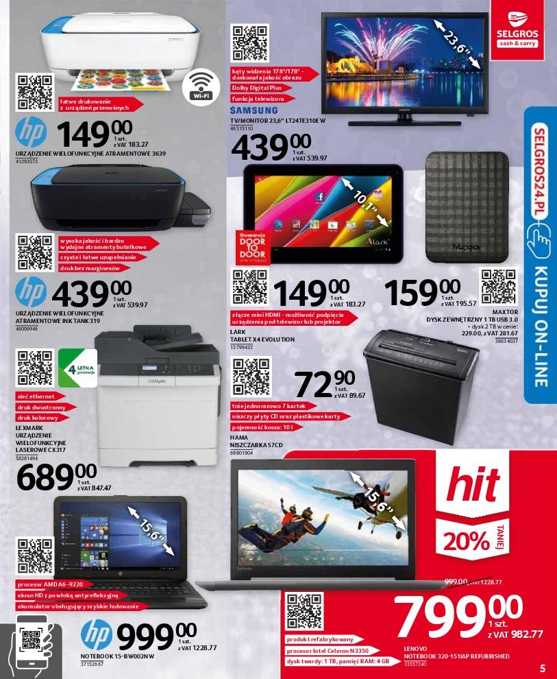 Gazetka promocyjna Selgros str. 5