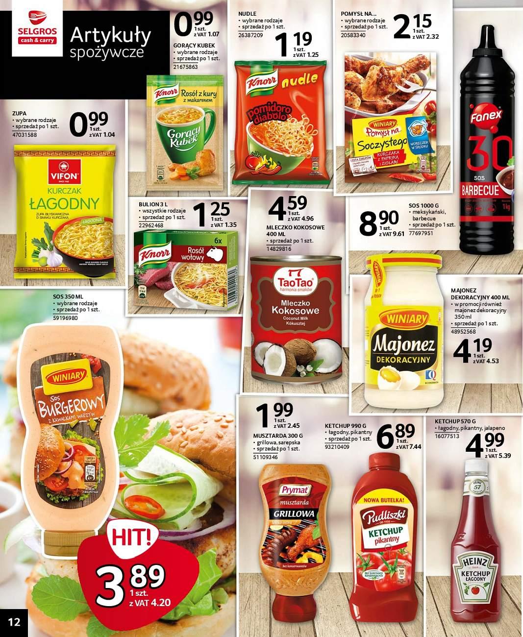 Gazetka promocyjna Selgros str. 12