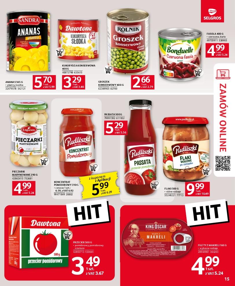 Gazetka promocyjna Selgros str. 15