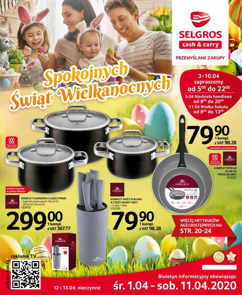 Gazetka promocyjna Selgros str. 1