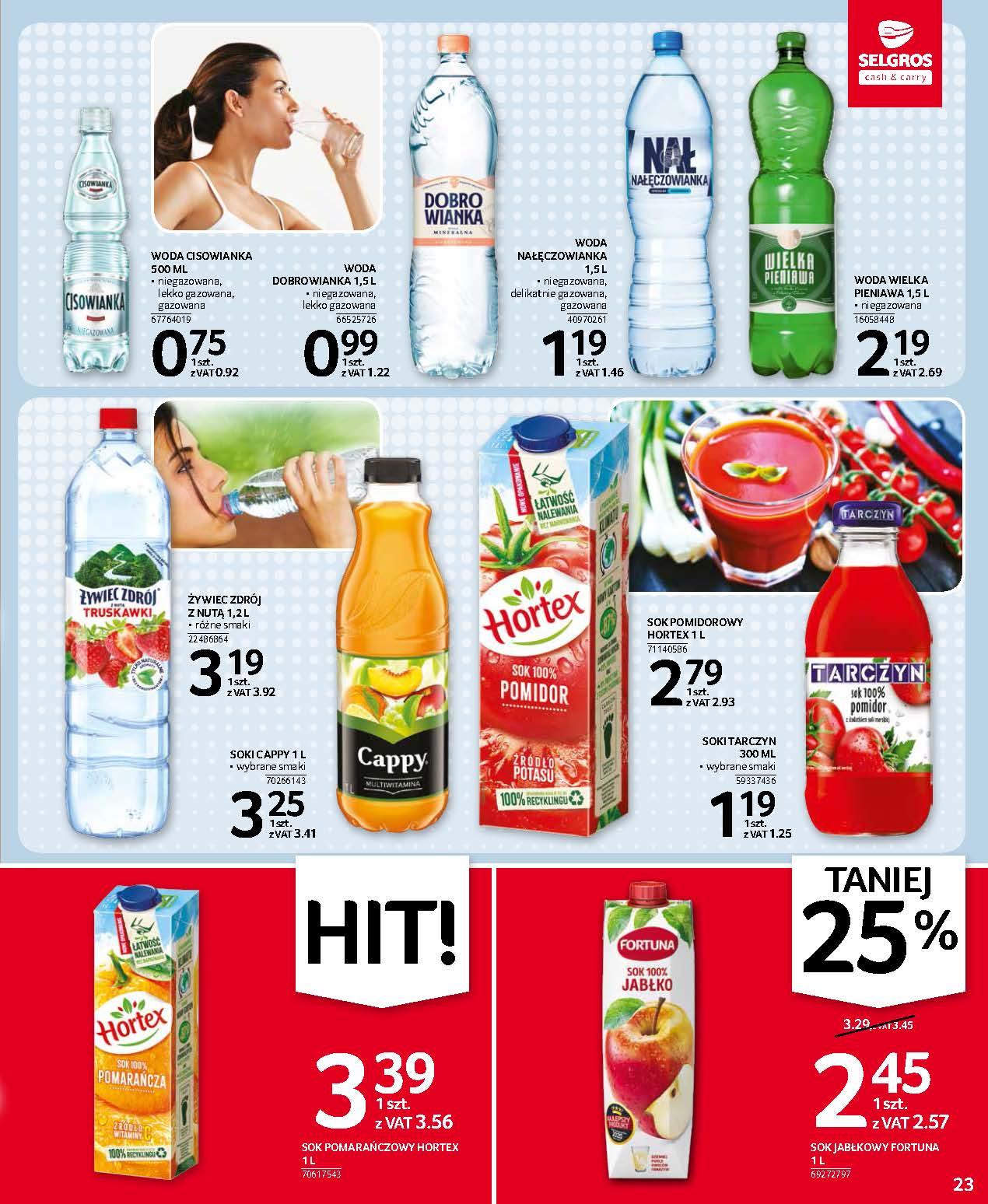 Gazetka promocyjna Selgros str. 23