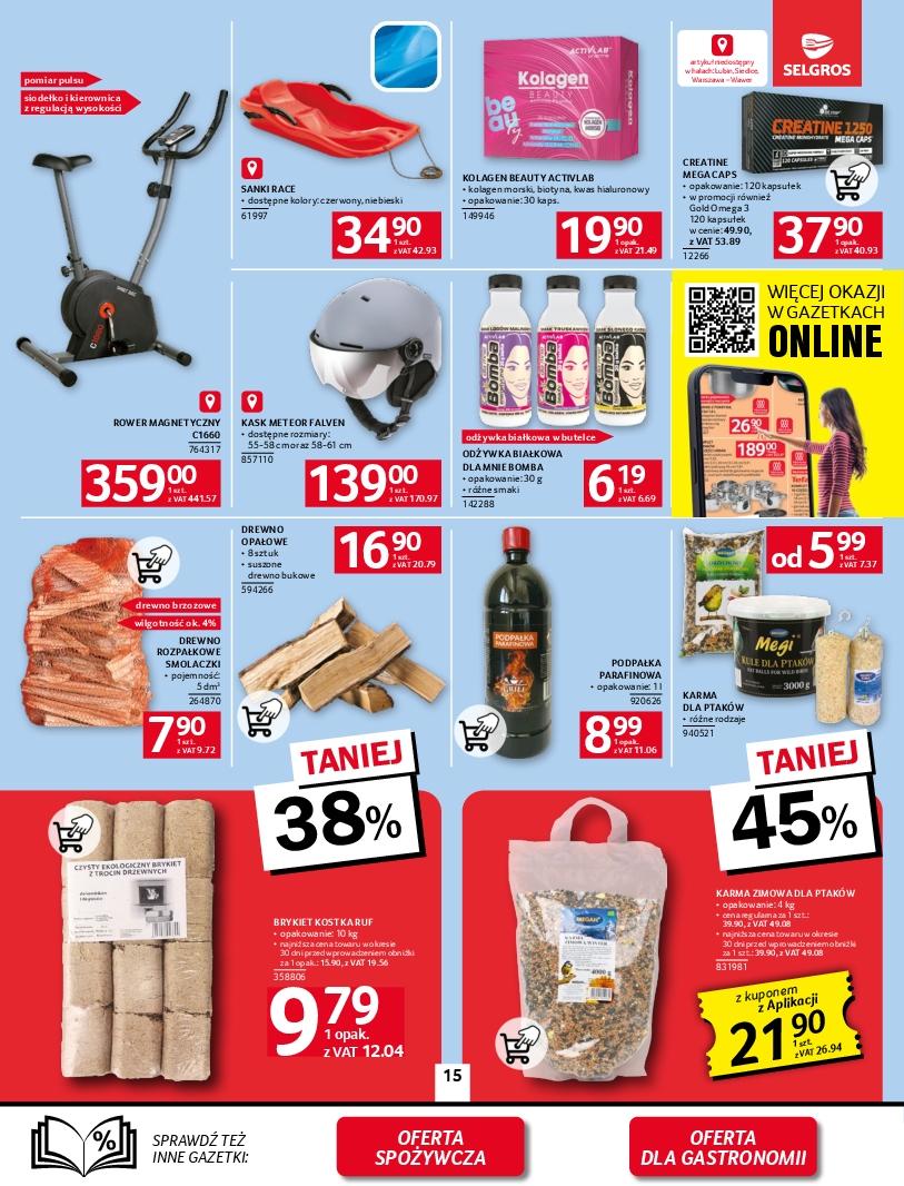 Gazetka promocyjna Selgros str. 15