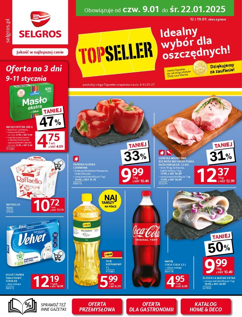 Gazetka promocyjna Selgros str. 1