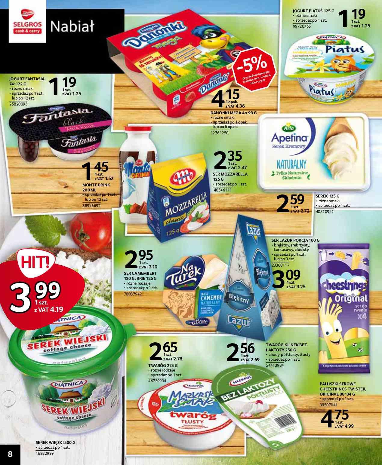 Gazetka promocyjna Selgros str. 8