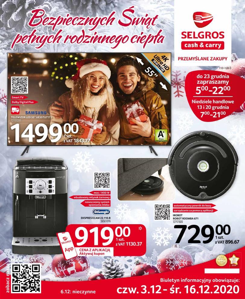 Gazetka promocyjna Selgros str. 1