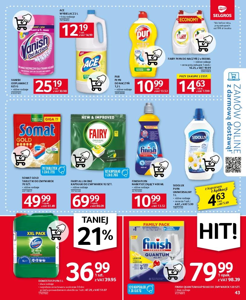 Gazetka promocyjna Selgros str. 39