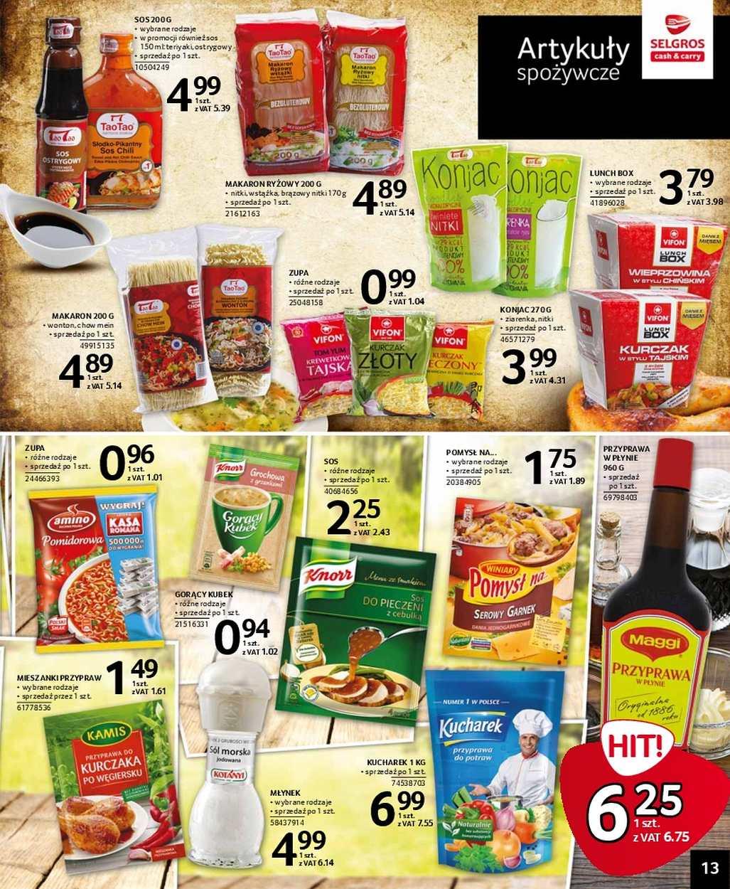 Gazetka promocyjna Selgros str. 13