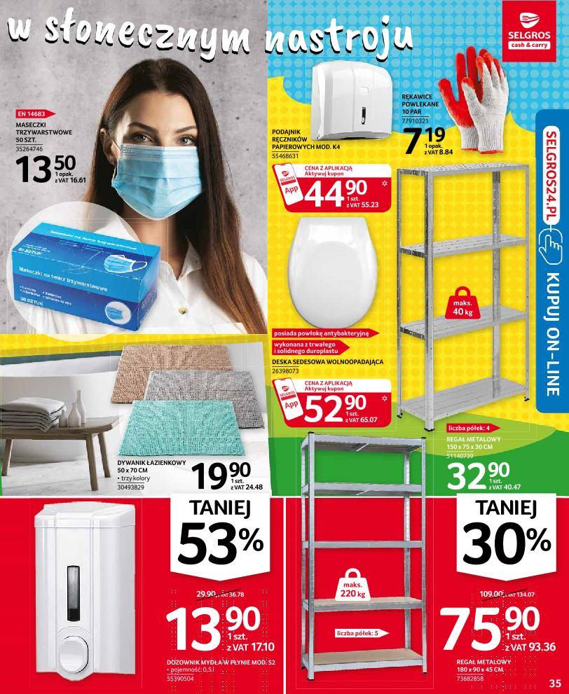 Gazetka promocyjna Selgros str. 35