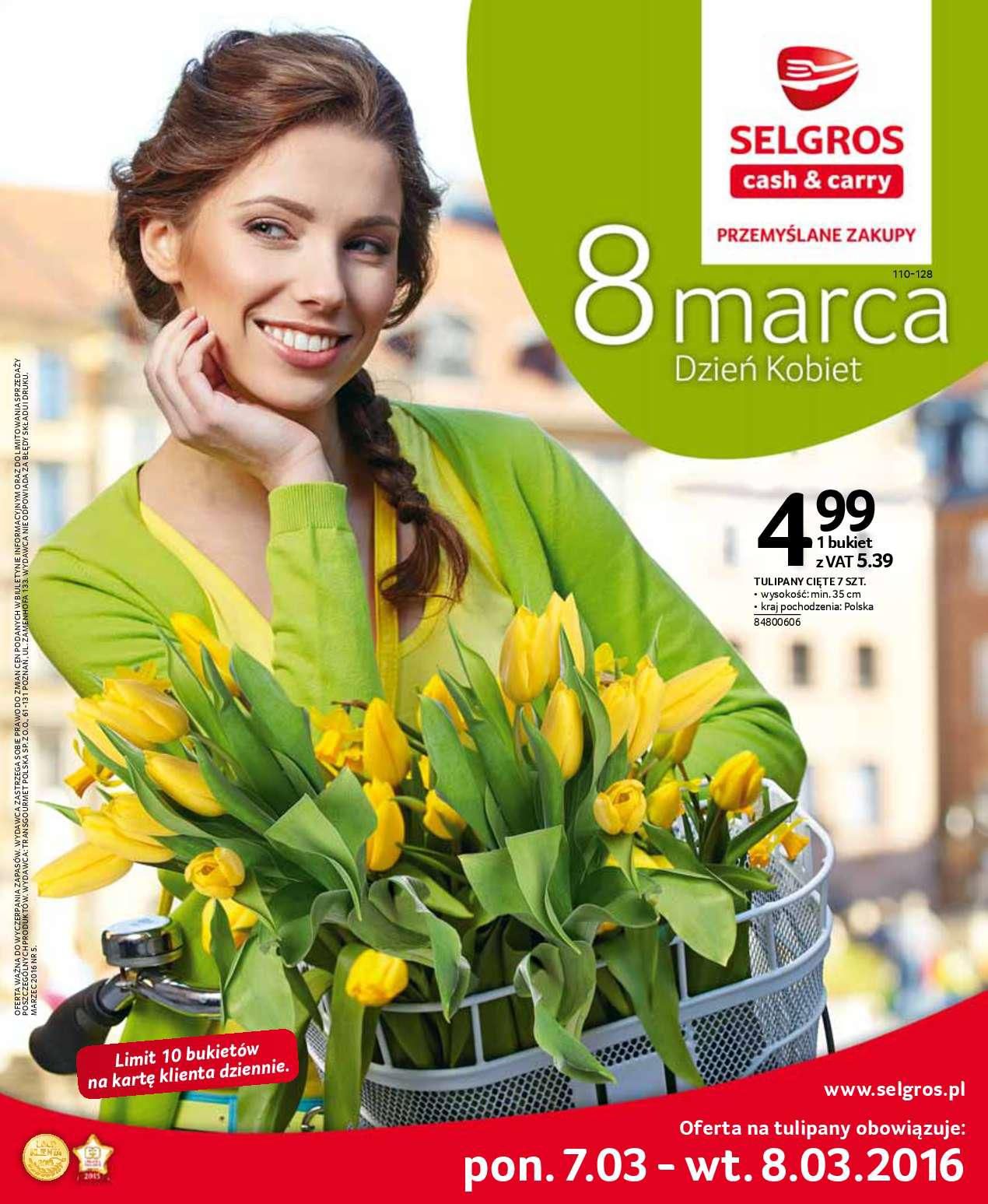 Gazetka promocyjna Selgros str. 1