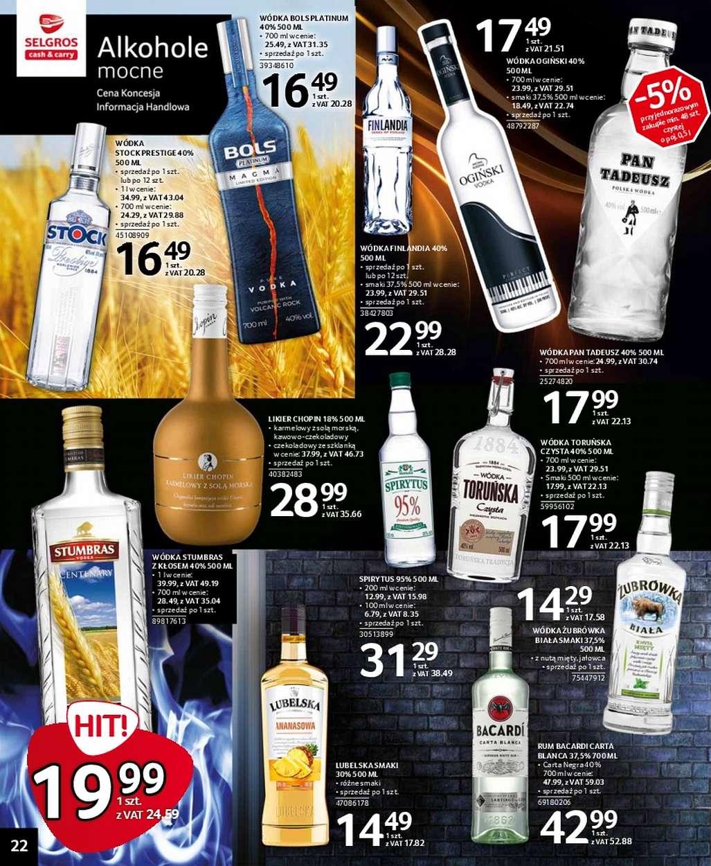 Gazetka promocyjna Selgros str. 22