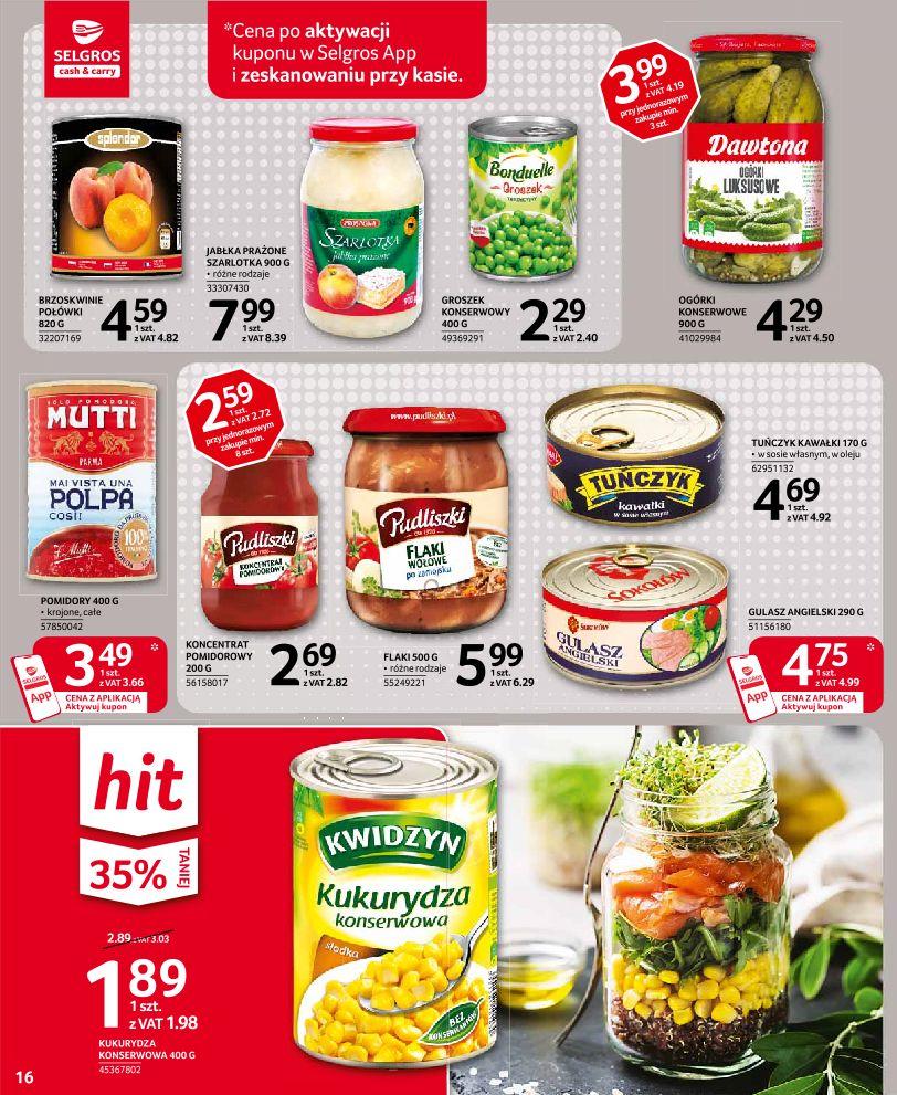 Gazetka promocyjna Selgros str. 16