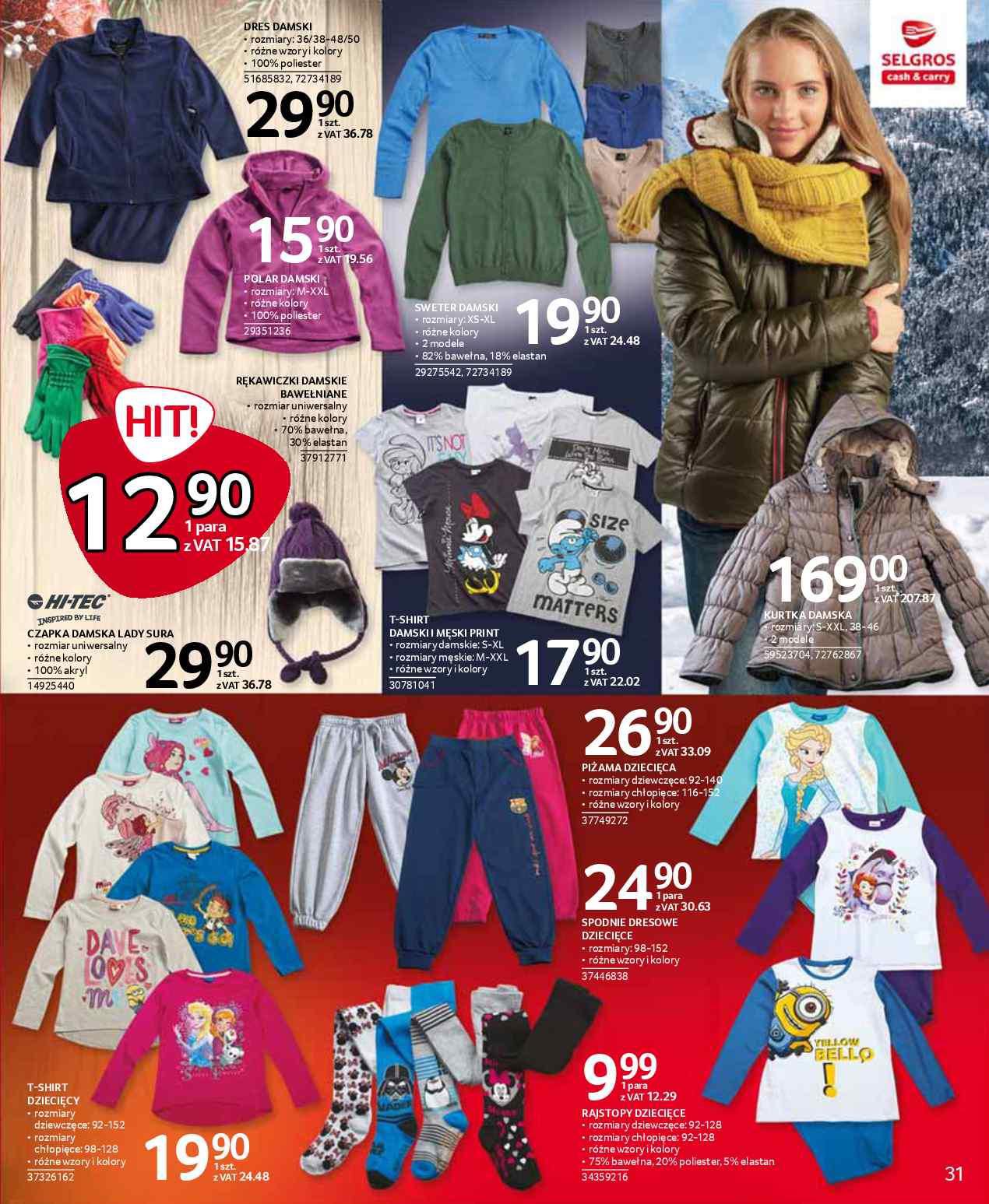 Gazetka promocyjna Selgros str. 31