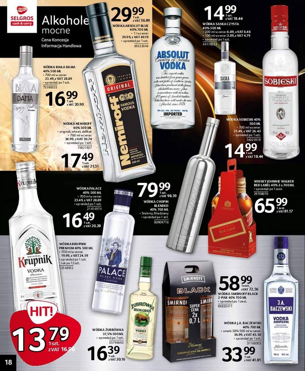 Gazetka promocyjna Selgros str. 18