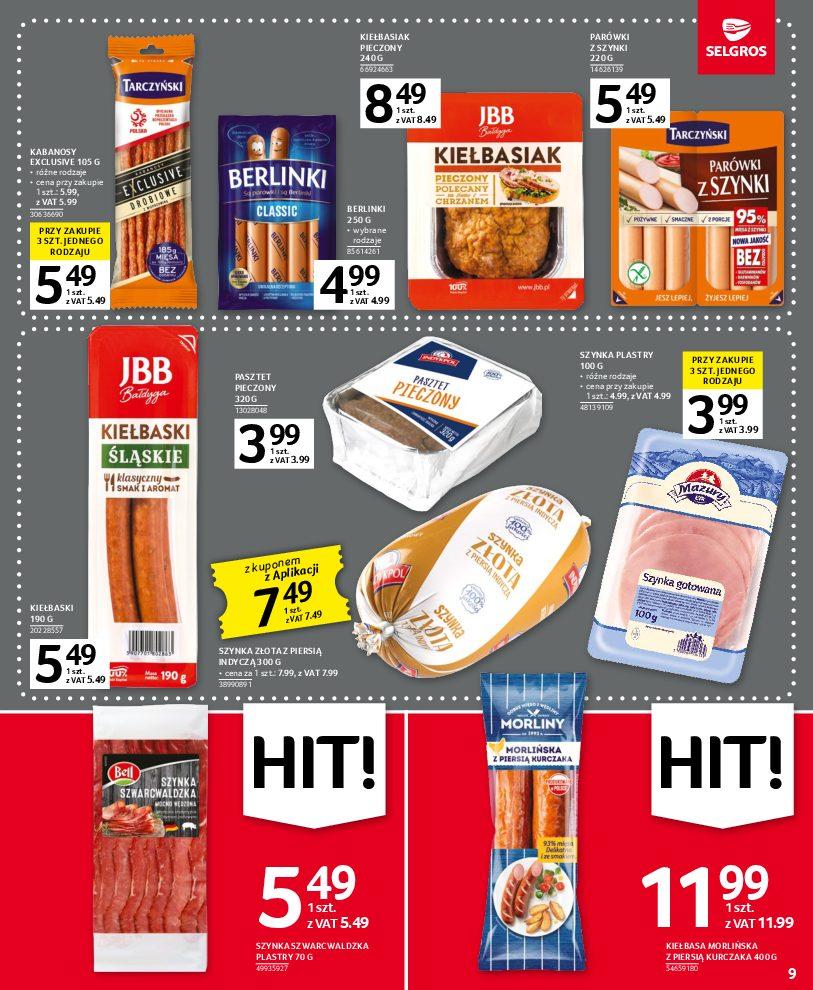 Gazetka promocyjna Selgros str. 9