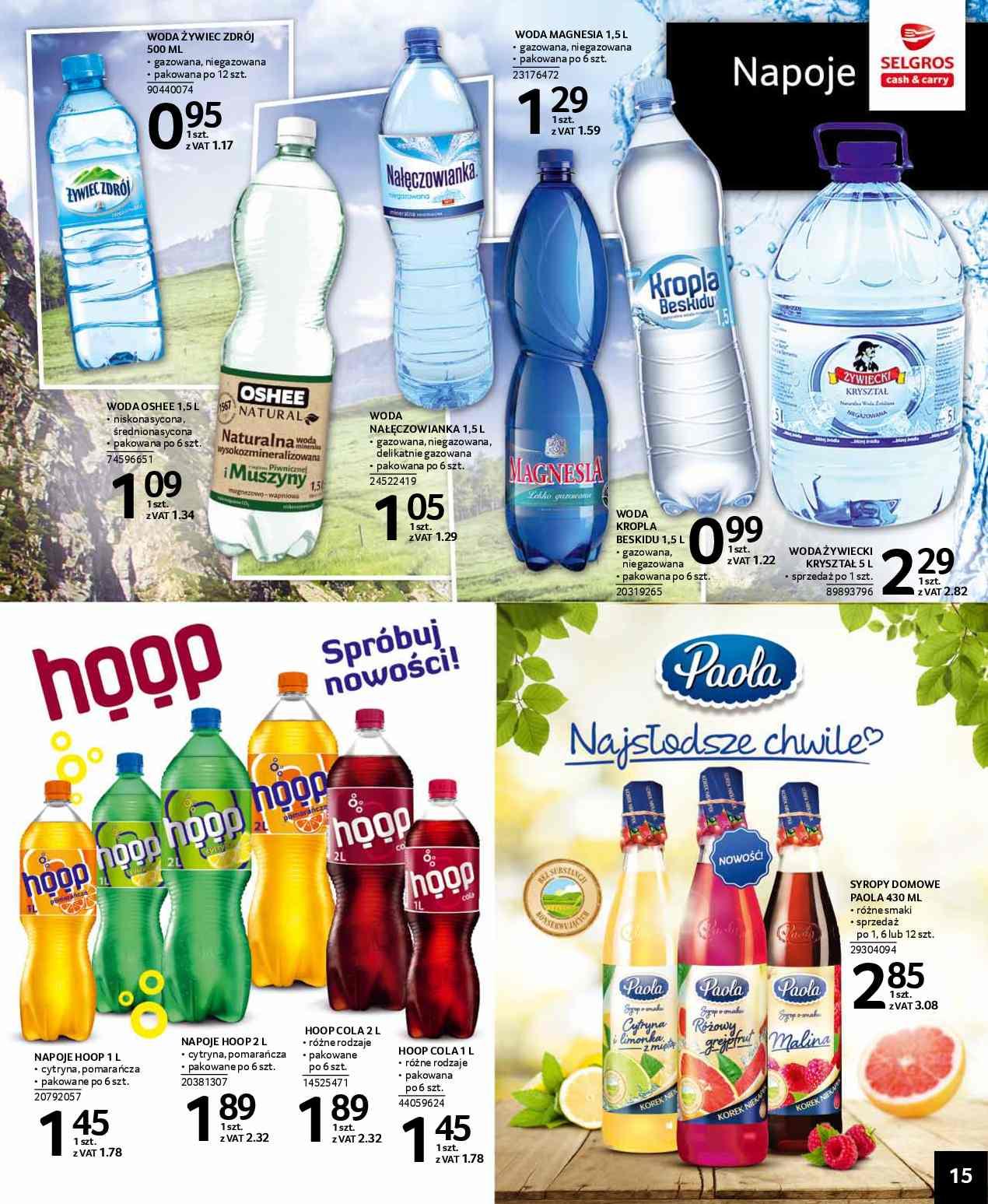 Gazetka promocyjna Selgros str. 15