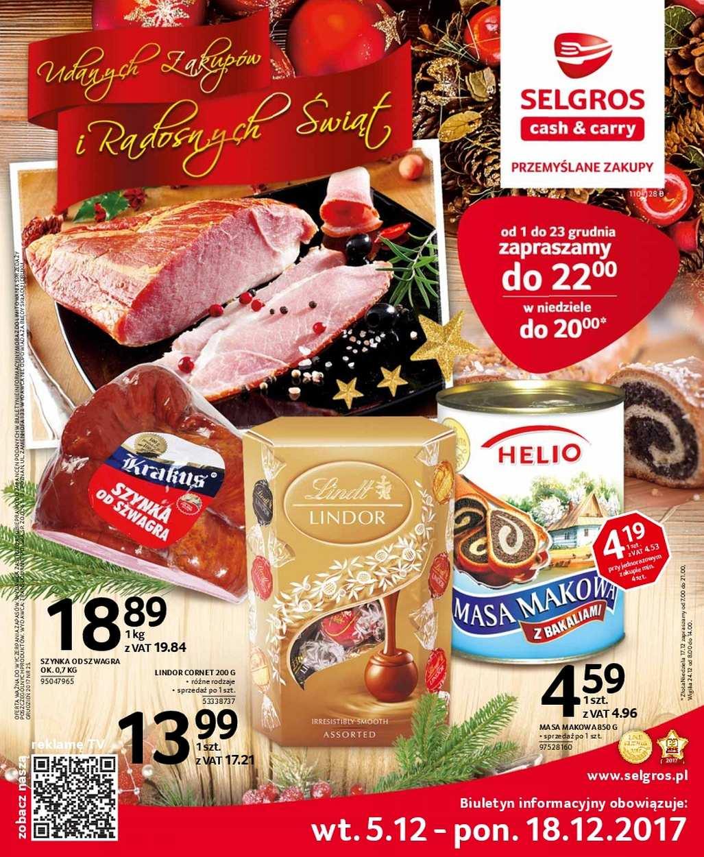 Gazetka promocyjna Selgros str. 1