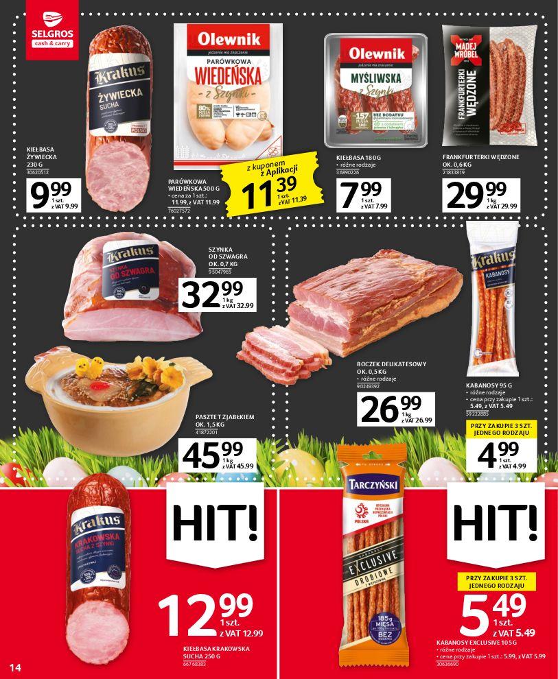 Gazetka promocyjna Selgros str. 14