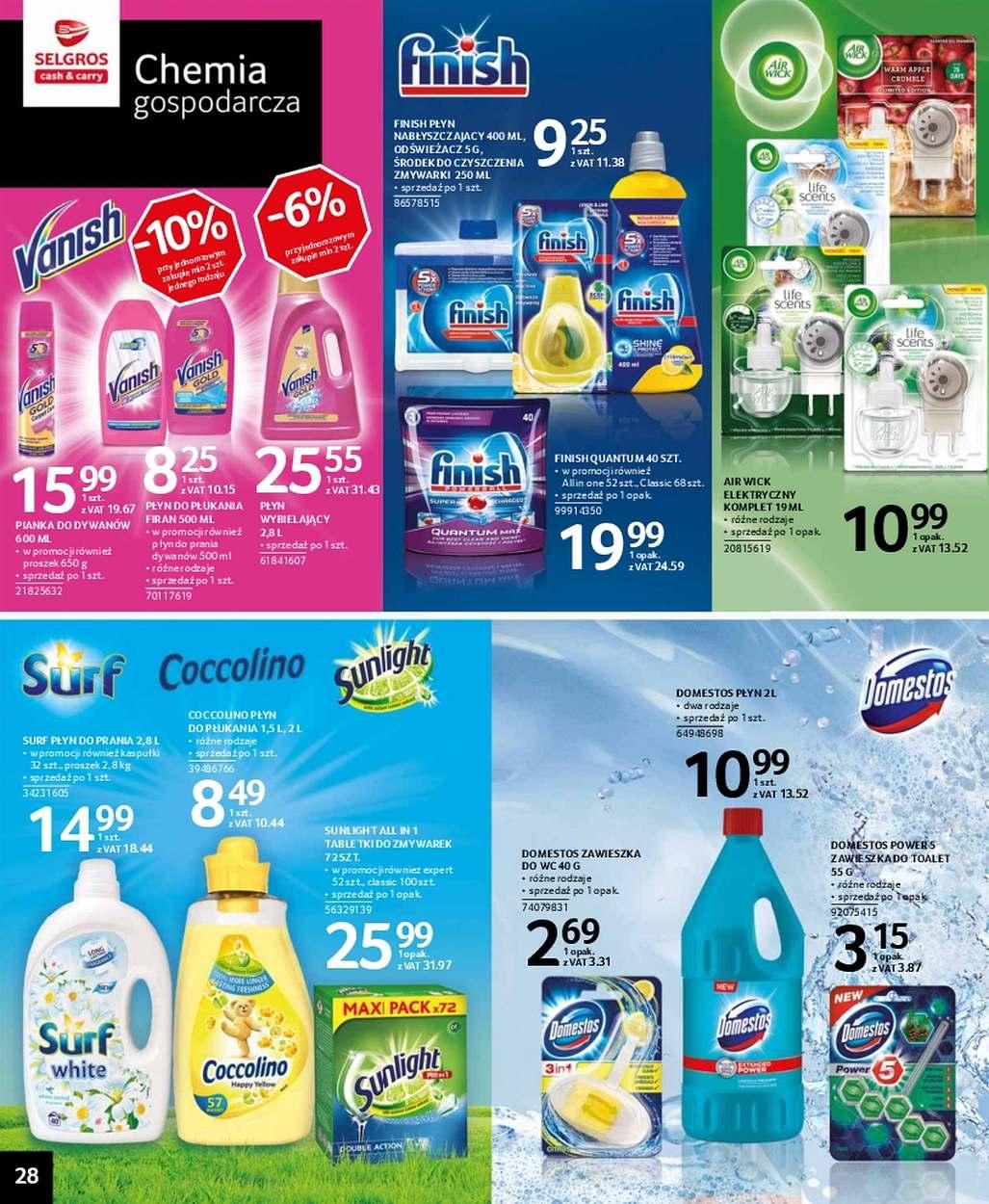 Gazetka promocyjna Selgros str. 28