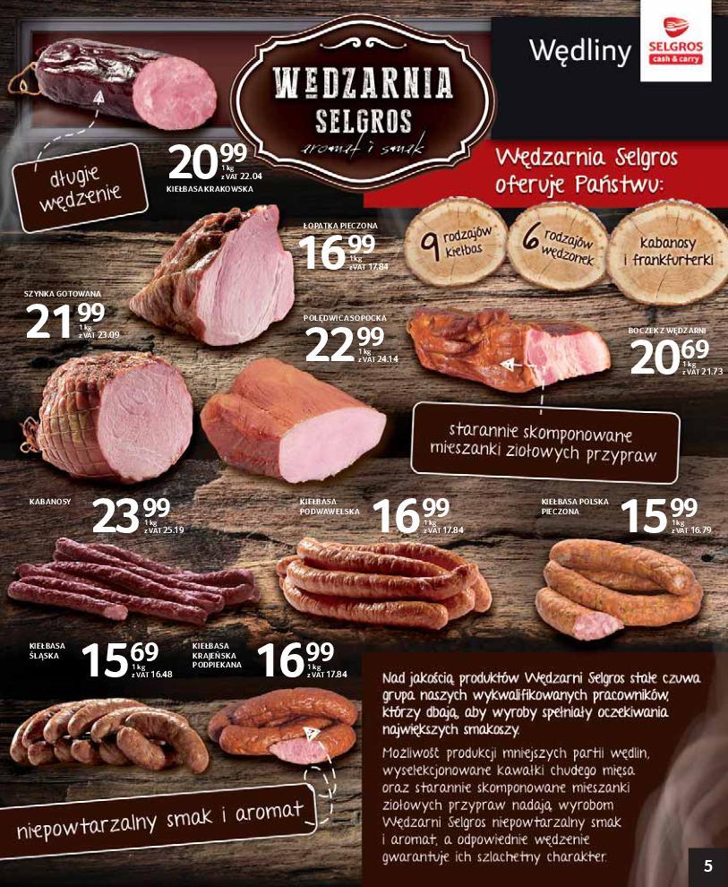 Gazetka promocyjna Selgros str. 5